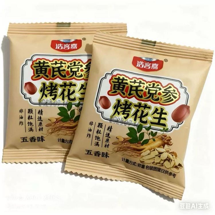 浩客嘉黄芪党参烤花生双拼