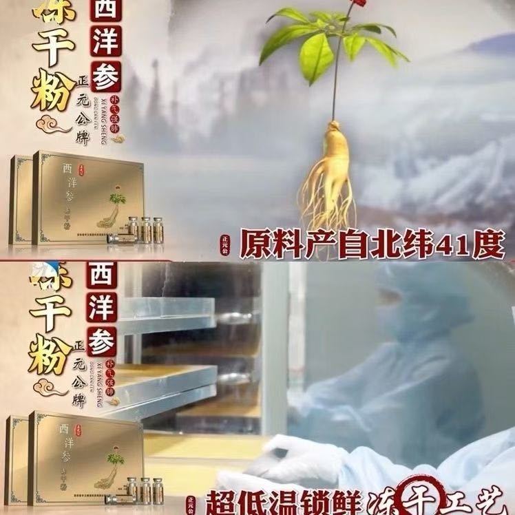 正元公西洋参冻干粉